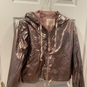 Ashley by 26 International Sunrise Collection Windbreaker Rose Gold Jr Sm